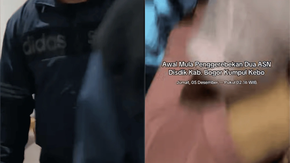 Awal Penggerebekan Terduga Perselingkuhan Ayah ASN [Sumber: Youtube]