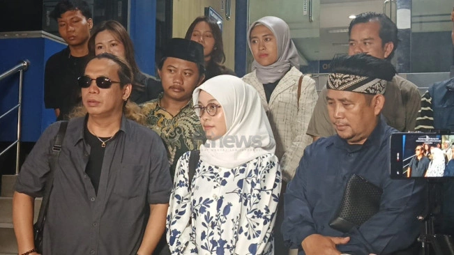 Ayu Eks Karyawan Ashanty Batal Bikin Laporan Di Polda Metro Jaya (Ftnews/Selvianus Kopong Basar)