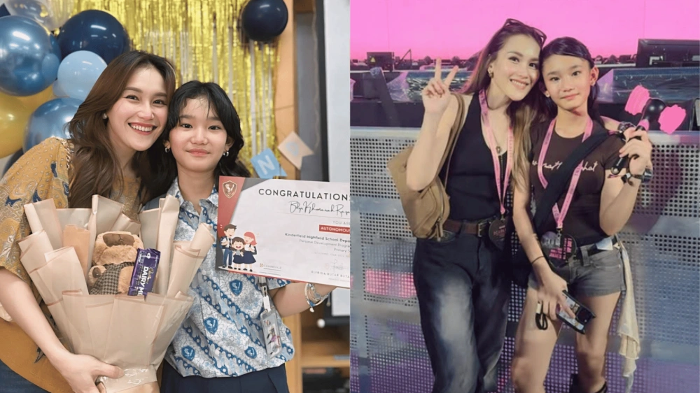 Ayu Ting Ting Dan Bilqis [Sumber: Instagram]