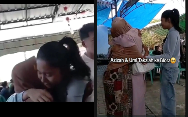 Azizah Salsha Takziah Ke Rumah Pratama Arhan Di Blora Cc Tiktok