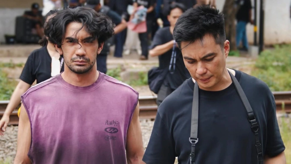 Baim Wong menggaet Reza Rahadian dalam film terbarunya. [Instagram]