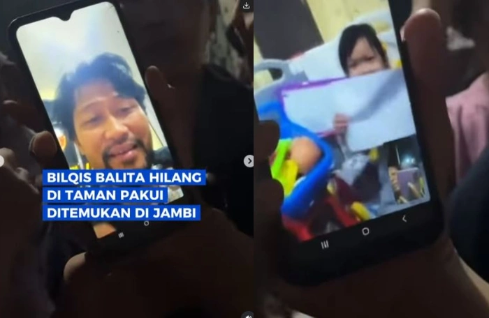Balqis Balita Yang Diculik Di Makassar Ditemukan Di Jambi Instagram Pembasmi Kehaluan Reall