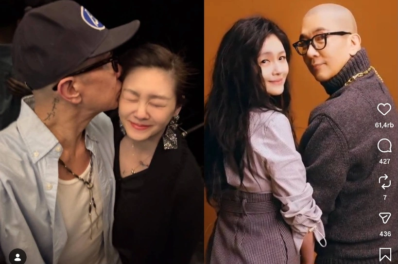 Barbie Hsu dan Dj Koo. [Instagram]