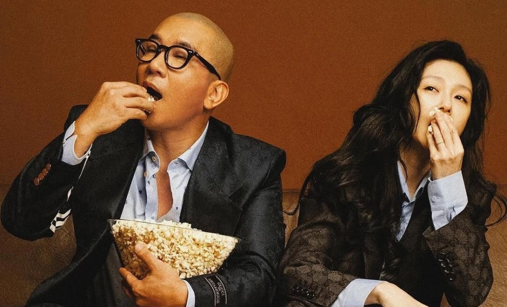 Barbie Hsu dan Dj Koo. (VOGUE)