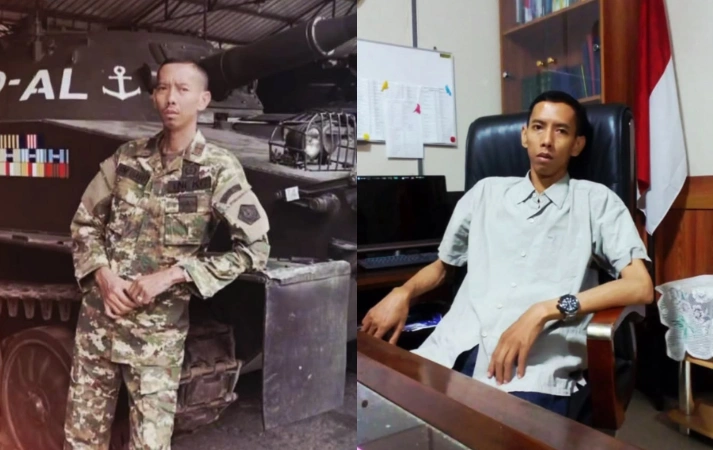 Bayu Pelaku Sodomi Terhadap Santri Di Padang [Sumber: Instagram]