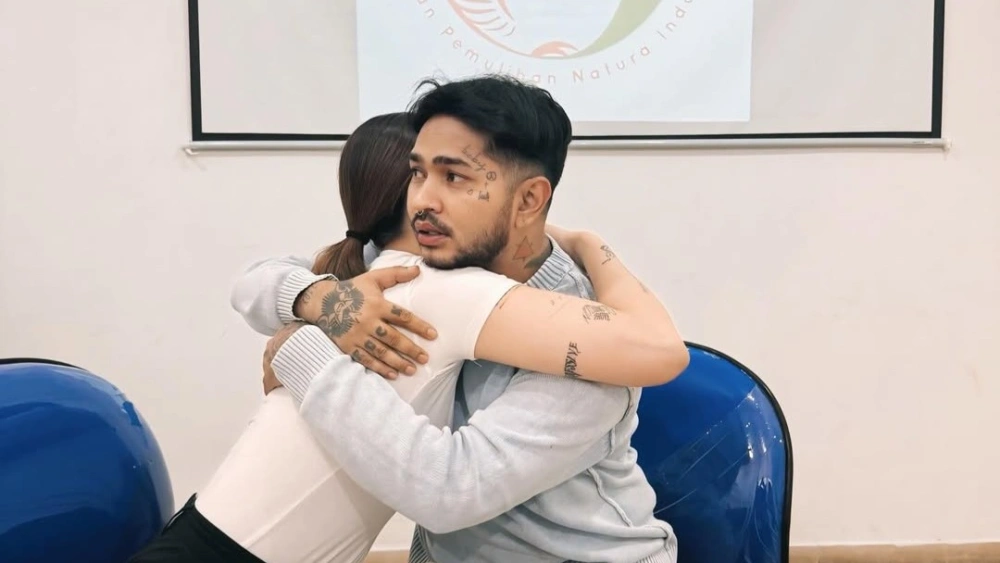 Beby Prescillia dan Onadio Leonardo Di Pusat Rehabilitasi [Sumber: Instagram]