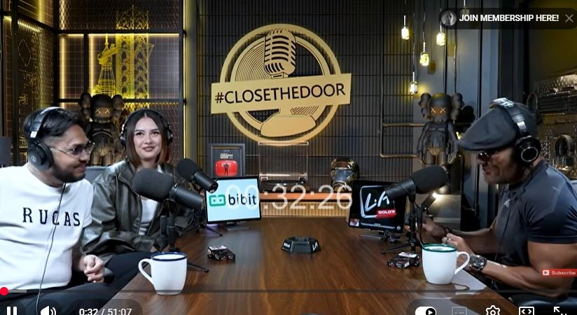 Beby Prisilia Tampar Onad Gegara Narkoba [Sumber: Youtube Deddy Corbuzier]