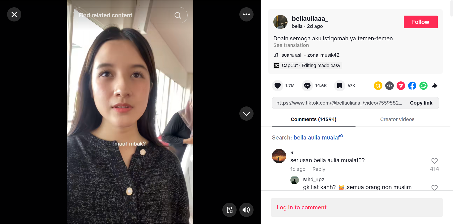 Bella Aulia [Tiktok]