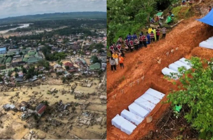 Bencana Banjir Bandang Dan Tanah Longsor Di Aceh Sumbar Dan Sumut Menelan Banyak Korban Jiwa [Sumber: Instagram]