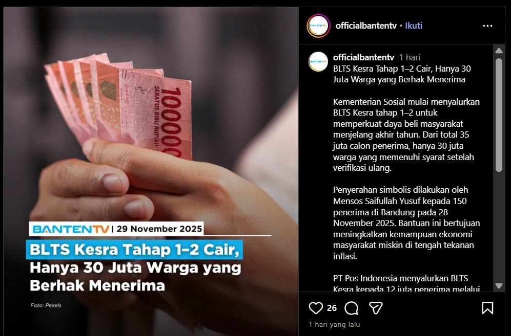 Blts Kesra Cair November 2025