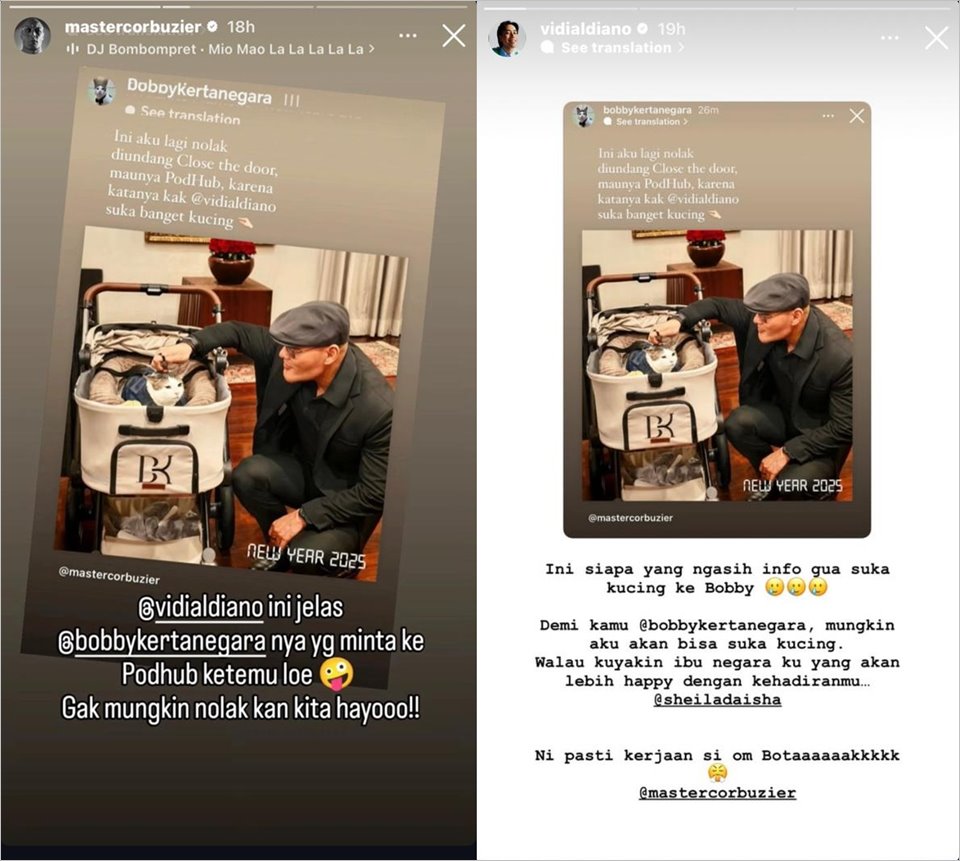 Bobby Kertanegara Bakal Datang di PodHub Deddy Corbuzier-Vidi Aldiano?