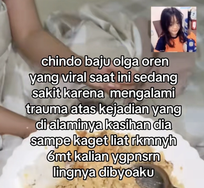 Bocil Chindo Baju Olahraga Oren Disebut Alami Trauma. [TikTok]
