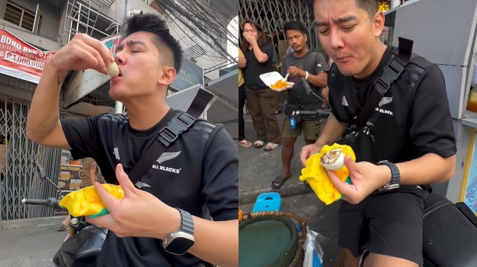 Boy William Bikin Mual Nyicip Kuliner Ekstrem Filipina [Instagram]