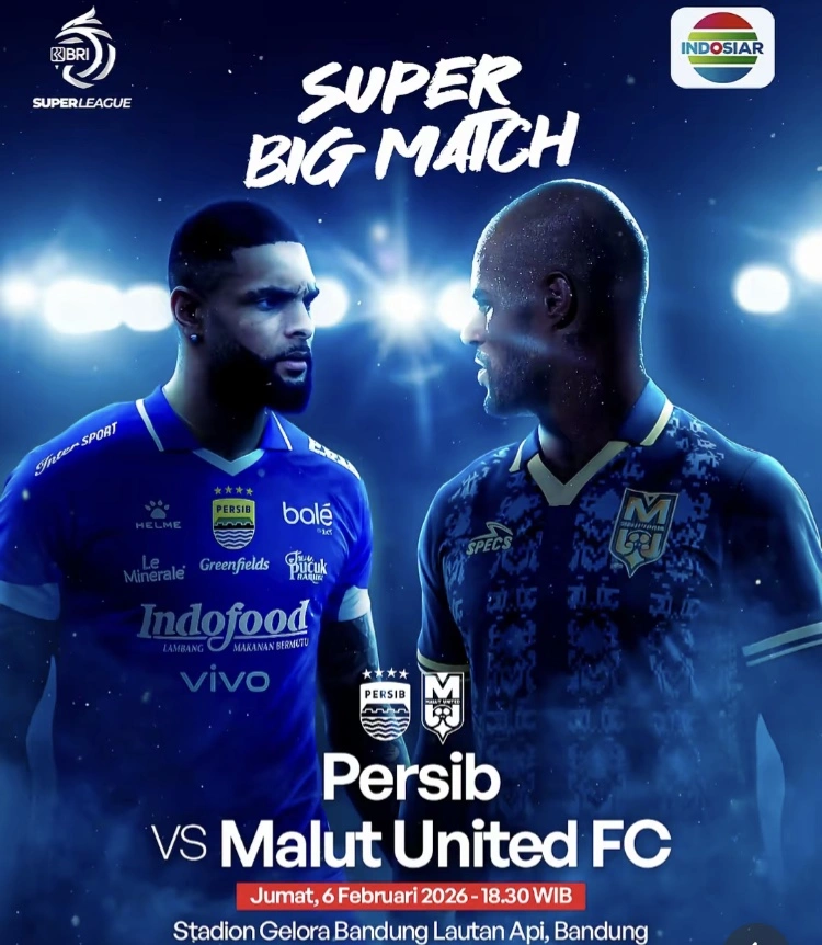 Bri Super League Indosiar Persib Vs Malut United [Tiktok]
