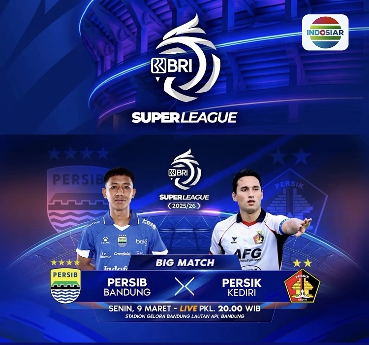 Bri Super League Indosiar Persib Vs Persik [Instagram]