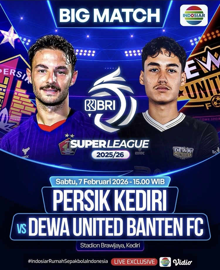 Bri Super League Indosiar Persik Vs Dewa United [Instagram]