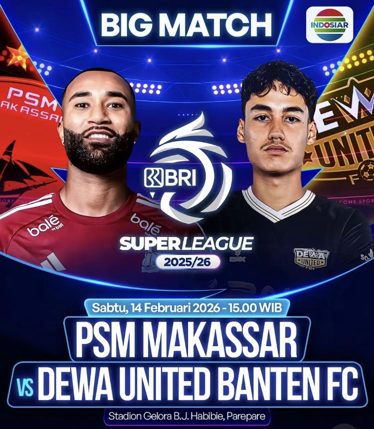 Bri Super League Indosiar Psm Makassar Vs Dewa United FC [Tiktok]