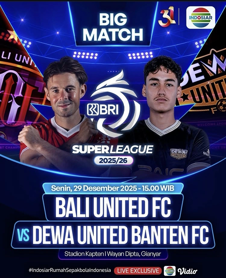 Bri Super League [Instagram Sport Indosiar]