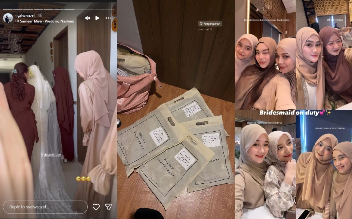 Bridesmaid Pernikahan Fiki Naki Dan Tinandrose Cc Instagram