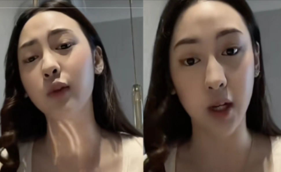BTR Rachel mengaku tidak menemukan efek samping memakai Whip Pink. [TikTok]