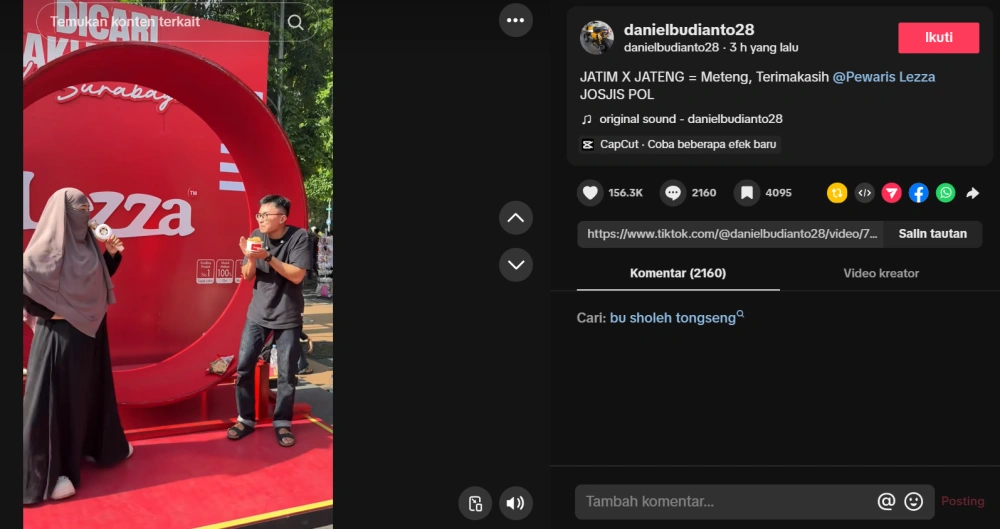 Bu Soleh Pemilik Warung Tongseng Kambing Solo Dan Budi Speed Cc Tiktok