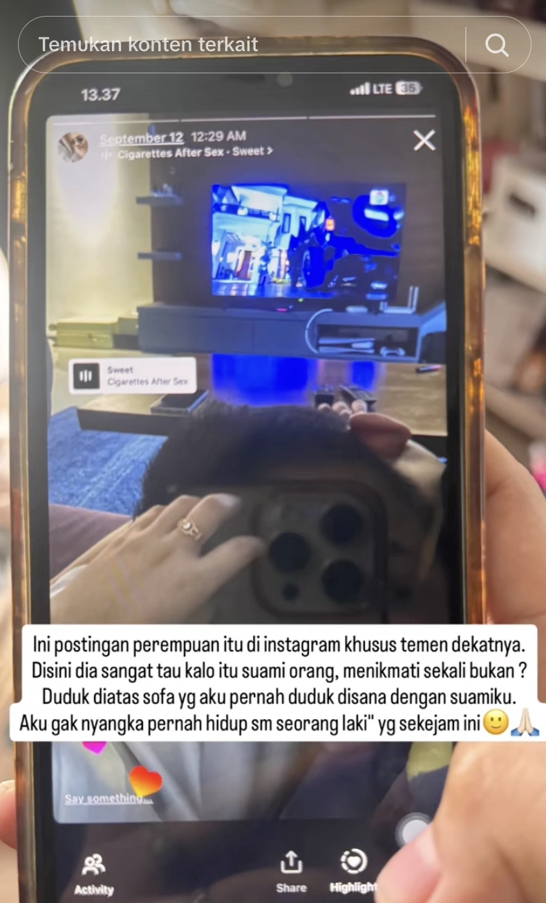 Bukti Perselingkuhan Ronny Dharma Dan Sarah Wanda Nainggolan. [TikTok]