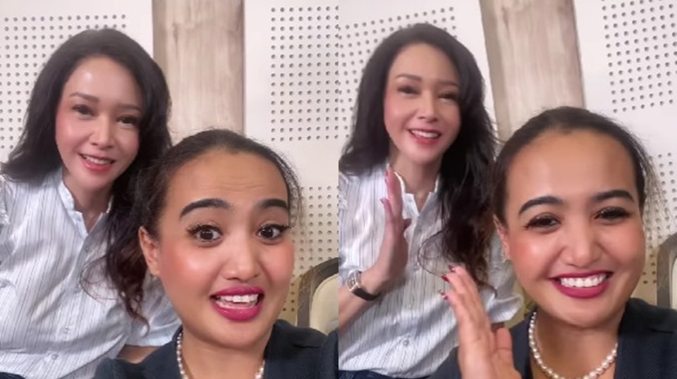 Ngefans, Lina Mukherjee Merinding Disko Ketemu Maia Estianty