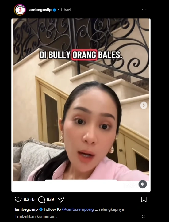 Bunga Zainal Ajarkan Anak Untuk Berani Membalas Cc Instagram