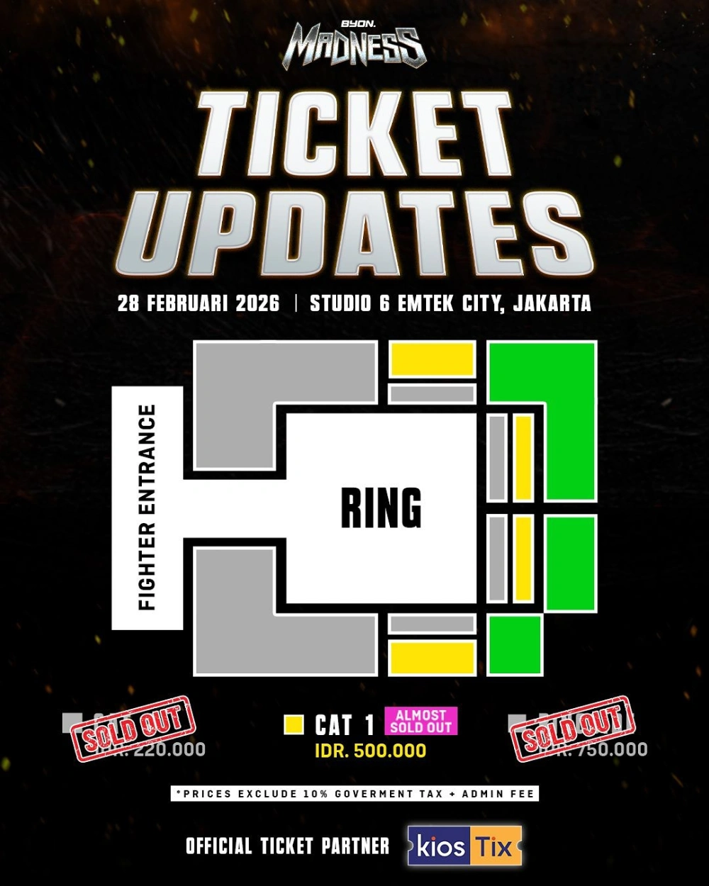 Byon Madness 3 Live Malam Ini [Sumber: Instagram]