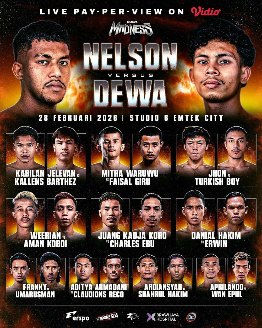 Byon Madness Live Streaming Di Tanggal 28 Februari 2026 [Sumber: Instagram]