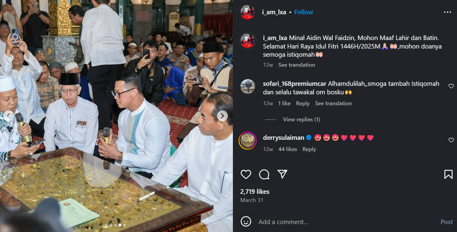 Calon suami Clara Shinta baru saja mualaf tahun ini
