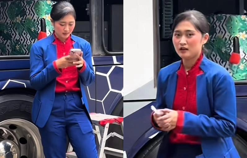 Cantika Pramugari Bus Indorent Yang Meninggal Dunia Akibat Kecelakaan Tiktok