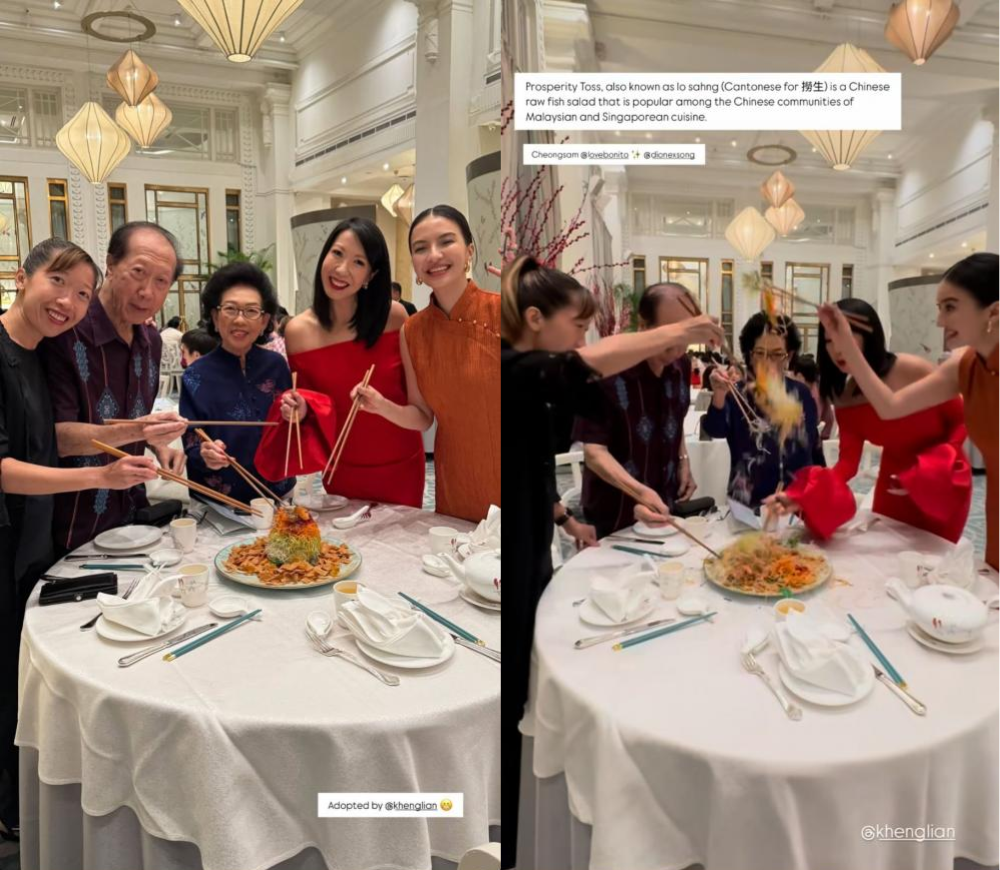 4 Artis Rayakan Imlek Mulai Undang Barongsai hingga Makan Yu Sheng