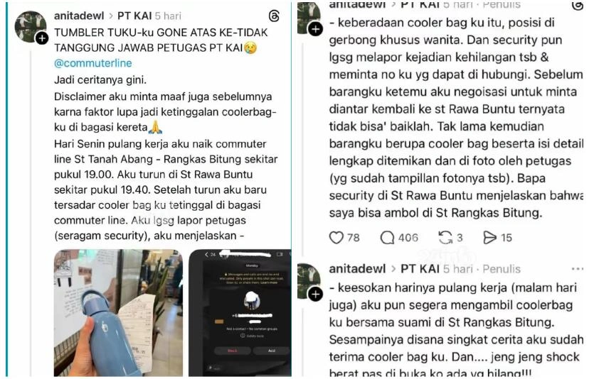 Cerita Penumpang Krl Kehilangan Tumblr Tuku Di Kereta Tiktok