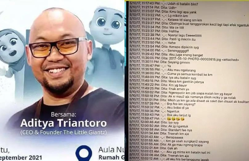 Chat Aditya Dengan Selingkuhannya Tiktok