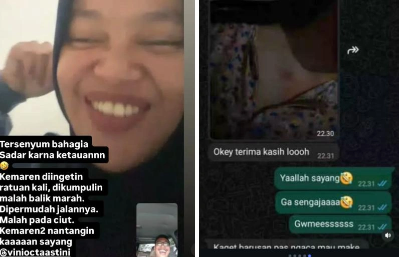 Chattingan Suami Dan Pelakor Di Karawang [Instagram]