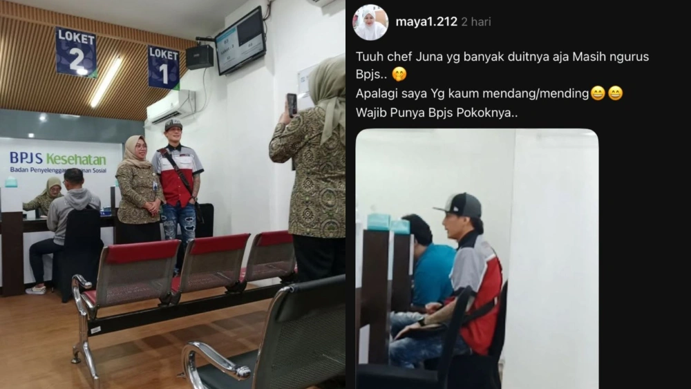 Momen Chef Juna urus BPJS Kesehatan. [Threads]
