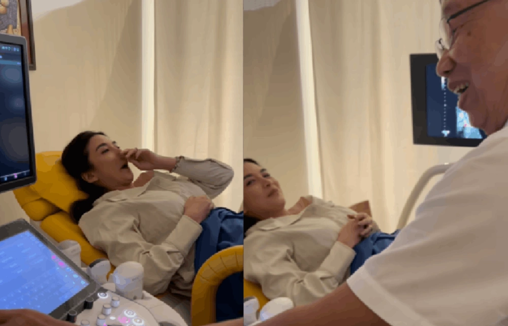 Chelsea Olivia sedang menjalani sesi cek sel telur. [Instagram]