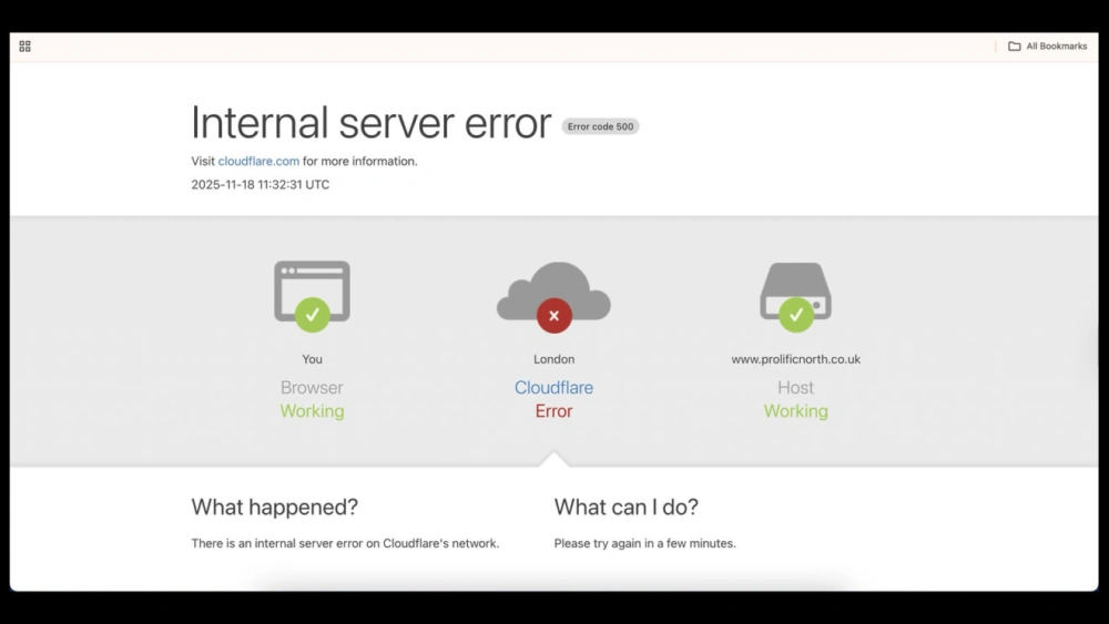 Cloudflare 5xx Errors [Pinterest]