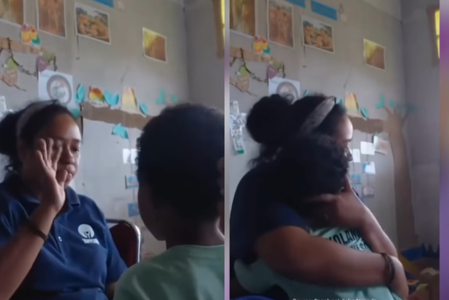 Pelukan Terakhir Guru di Papua Sebelum Dibunuh KKB, Murid Lihat Pelaku Bawa Panah