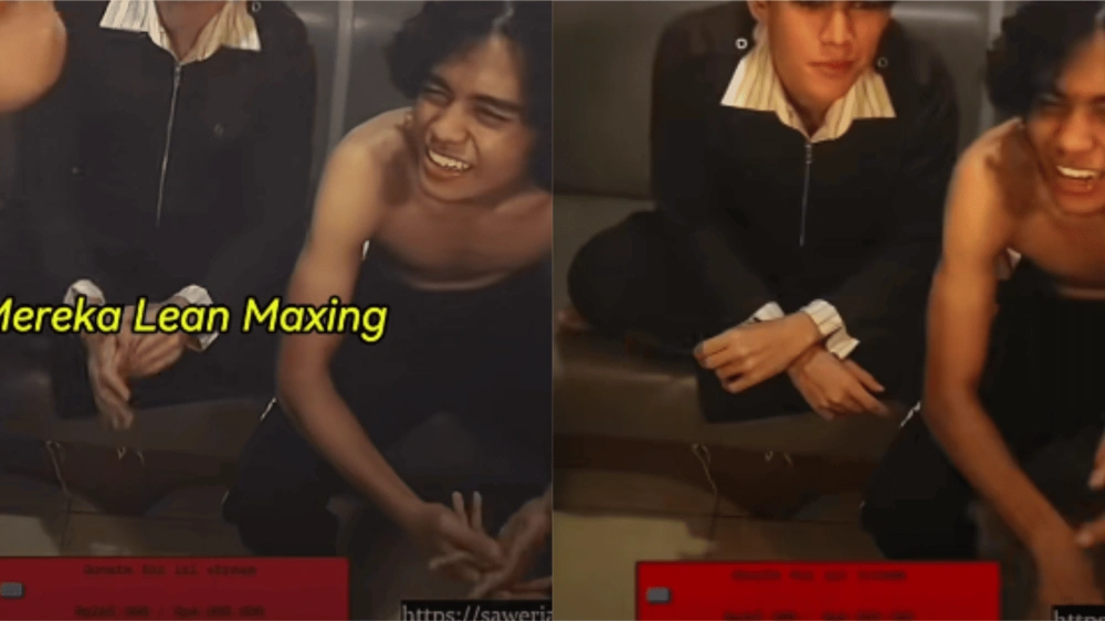 Cuplikan Vinnyh Dan Temannya Live Streaming [Sumber: Youtube]