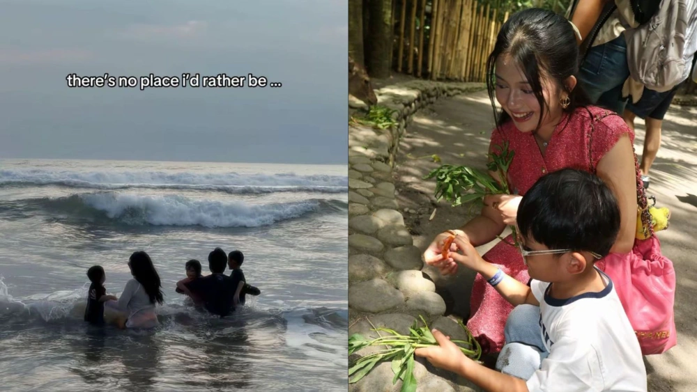 Diva yang sudah dekat dengan anak-anak Daehoon. [TikTok]