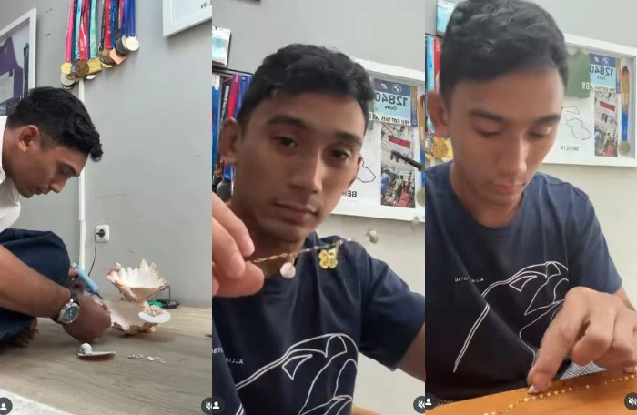 Daffa Wardhana Bikin Kado Ultah Untuk Ariel Tatum Daffawardhana