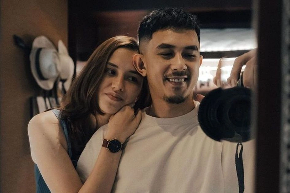 Dahlia Poland Dan Fandy Christian [sumber: Instagram Dahliapoland]