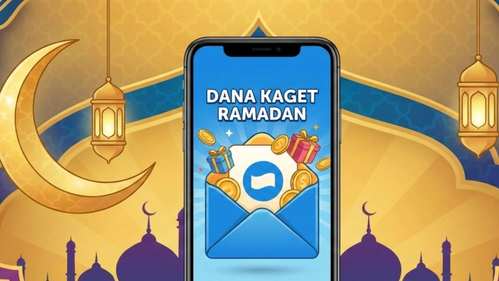 DANA Kaget jadi serbuan warganet di bulan Ramadan. [Gemini AI]
