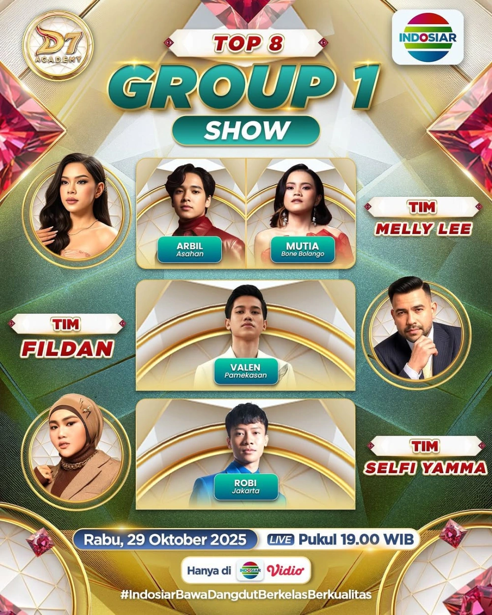 Dangdut Academy 7 Group Show [Instagram]