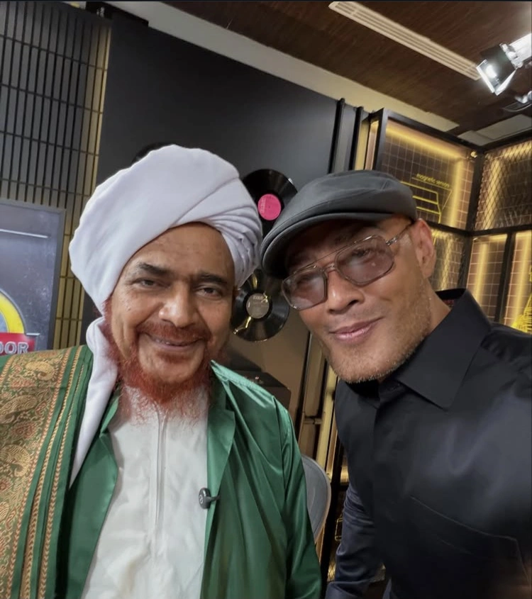 Deddy Corbuzier Bersama Habib Omar (Instagram)