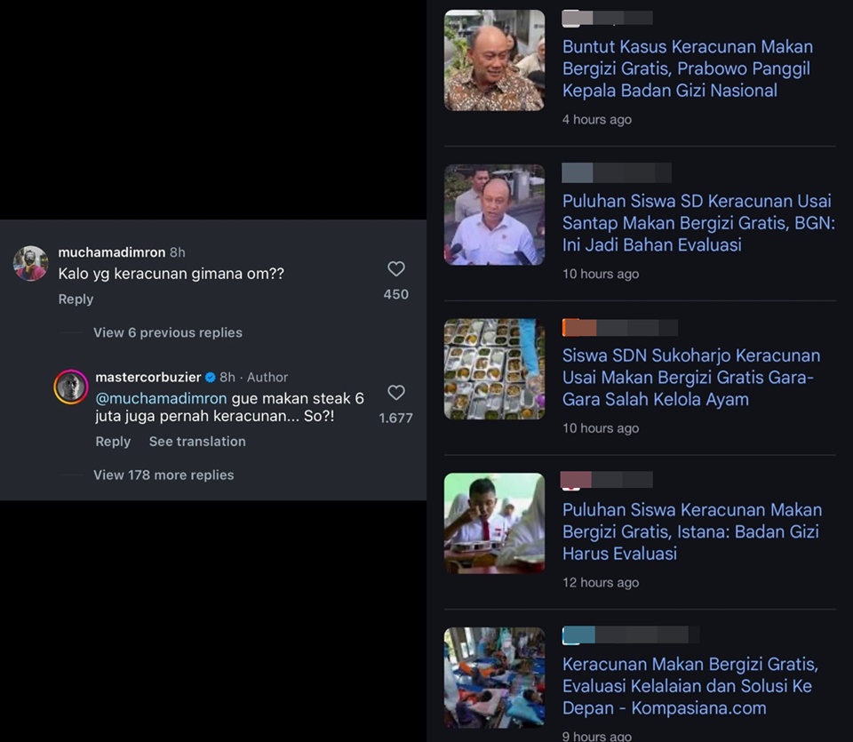 Aib Deddy Corbuzier Ikut Dikorek Imbas Semprot Anak Yang Keluhkan MBG