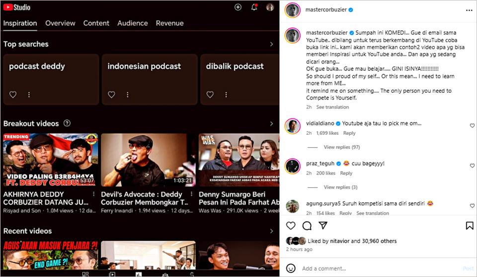 Baim Wong Unggah Video Kiano & Kenzo Cium Tangan Sang Kakek Sebelum Meninggal