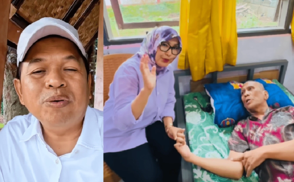 Dedi Mulyadi (kiri) Imas Ubudiah dan Mayor Erik Supratman. [Instagram]